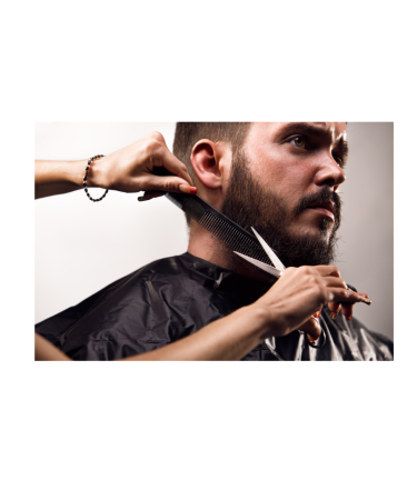 Corte barba masculino